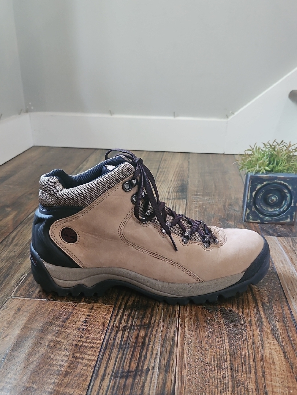 Timberland Men's Tan and Black Hiking‎ Boot